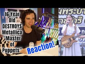 16 Year Old Guitarist DESTROYS Metallica’s “Master of Puppets” | Reaction!