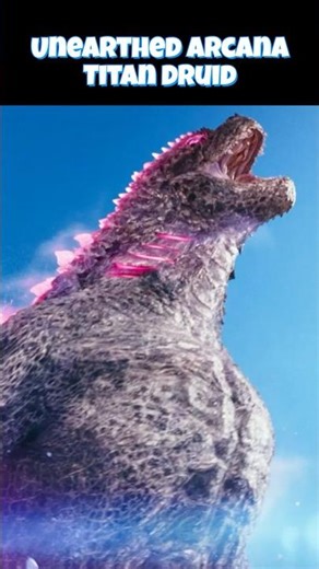 #dnd Godzilla - New Titan Druid Subclass - UA