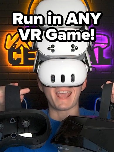 Run in ANY VR Game #vr #virtualreality #quest2 #quest3 #vrstrides | vr strides