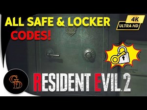Resident Evil 2 Remake | How to Unlock Every Safe & Lock | GUIDE