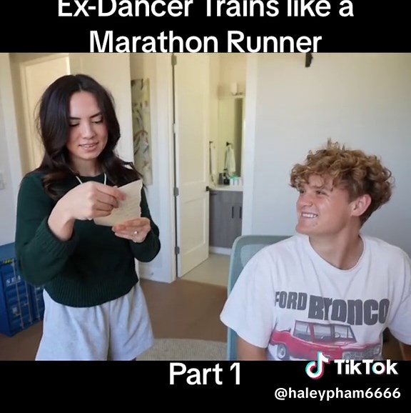 Ex-Dancer Trains like a Marathon Runner haleypham #haley pham #ex-dancer tries marathon training #ex-dancer trains like d-1 athlete #ex-dancer tries training like d-1 athlete husband #ex dancer tries running for a week #swapping workout routines with my husband #Ryan trahan and Haley Pham