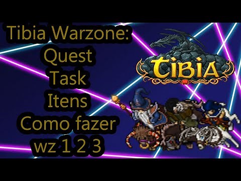 Tibia all about Warzone 250k in 15 minutes every day! Access, tips, points, items and how to do it