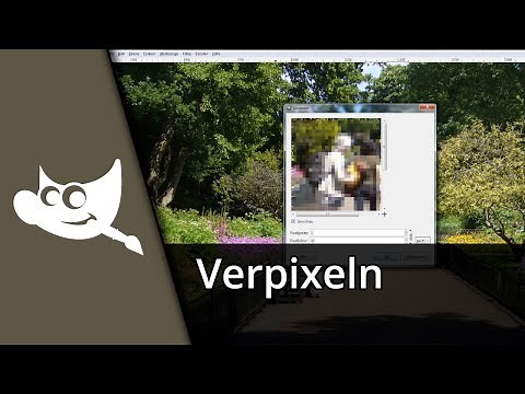 Gimp verpixeln | Gimp Gesichter verpixeln ✅ Tutorial