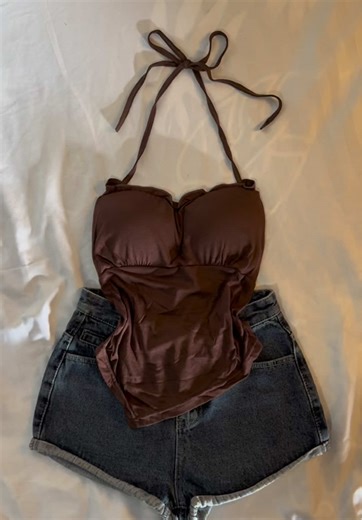 Stylish Padded Backless Halter Tops in Multiple Colors