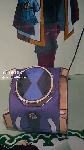 Como Fazer Papercraft Omnitrix - Ben 23 Relógio de Herói | Tutorial