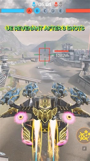 Eiffel dies in 1 shot... UE Revenant needs 3? | War Robots