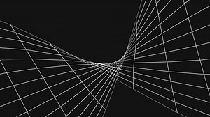 Black And White lines. Abstract wallpaper.Background with moving black stripes. Seamless 4k animation.