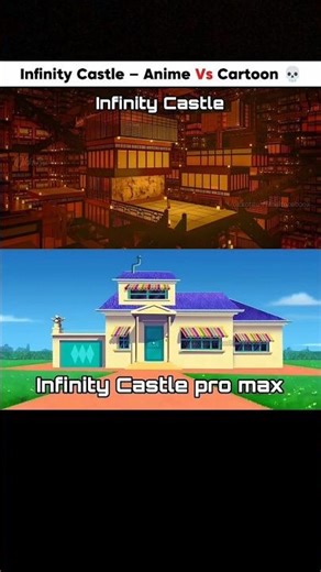InfinityCastle Vs OggyHouse ???#anime #demonslayer #infinitycastle #OggyAndTheCockroaches