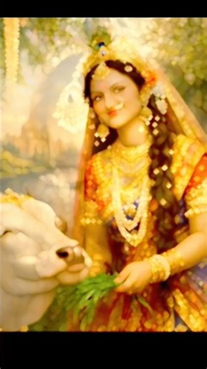 ❤Tune kaun se punya kiye Radhe❤ । Cute little Krishna 🥰 । Krishna bhajan #trending #shorts #aivideo