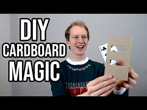 Build Your Own Magic Trick Form Cardboard | Building time