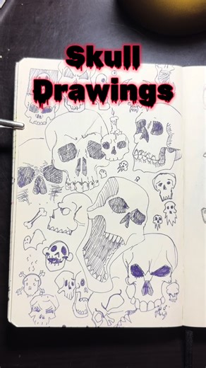 Skull Drawings for Art Inspiration
