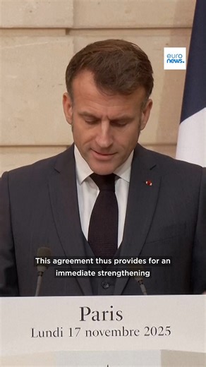 20K views · 1.7K reactions | French President Emmanuel Macron said on Monday that “today we’re moving to a new step” after Ukraine signed a letter of intent to buy up to 100 Rafale warplanes and other key equipment including drones and ground-to-air systems from France over the next 10 years. | Euronews English | Facebook