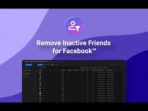 ESUIT | Remove Inactive Friends for Facebook™