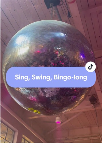 DE place to be! @Sing, Swing, Bing-O-Long! 🪩🩷✨ met wie wil jij hier binnenkort naartoe? #music #bingo #vj #shared #dinig @Lisa van der Ven