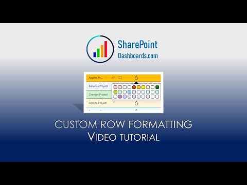 Custom Row Formatting in SharePoint Online Microsoft Lists Modern List View