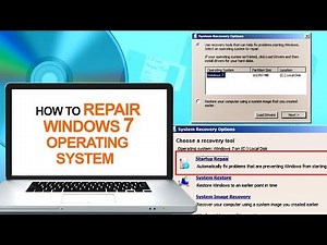 How to Repair Windows 7 Operating System | Computer & Networking for Beginners | Computer Technology