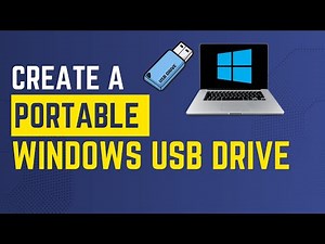 How To Make Your Own Portable Windows 11 USB Drive!
