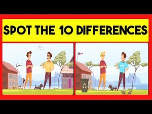 Spot the 10 Differences between two pictures