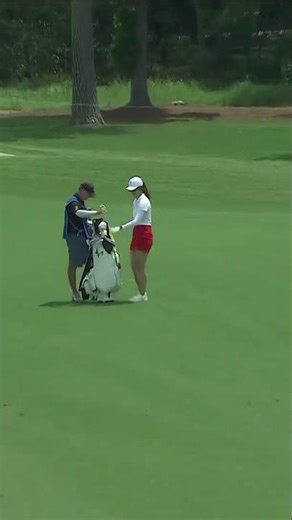 Don't blink or you'll miss Yu Liu's hop in eagle 😲