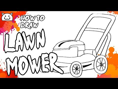 How to Draw Lawn Mower