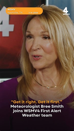 94K views · 2K reactions | Meteorologist Bree Smith is the newest member of our WSMV4 First Alert Weather team, bringing you the latest forecasts and weather news for Middle Tennessee. | WSMV 4, Nashville | Facebook