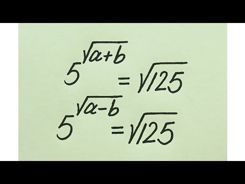 France | Can you solve this? | Find Value of (a,b)=? | Algebra Simplification | Olympiad