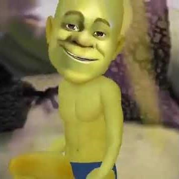 Funny shrek dancing
