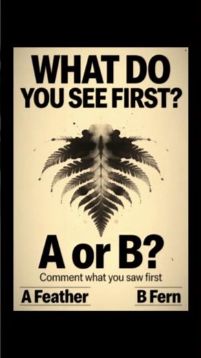 Feather or Fern Test: Detail vs Pattern Perception Personality Insight