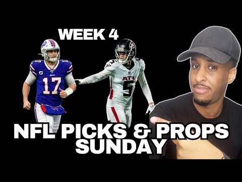 Week 4 NFL Picks & Player Props Predictions Sunday