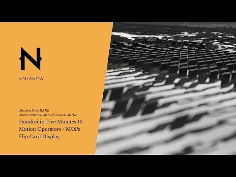 Houdini In Five Minutes 16: Building A Flip Display Using MOPs