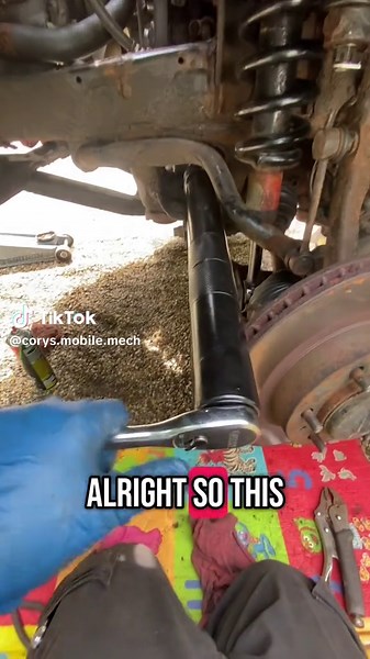 How to use Harbor freights Maddox tie rod remover set. #mobilemechanics #mobilemechanicsofticktok #mobilemechaniclife #justtryingtomakeit #newbusiness #girldad #dadsoftiktok #howto #tryingtoreach10k #innertierodremovaltool #tierod #harborfreight @Harbor Freight