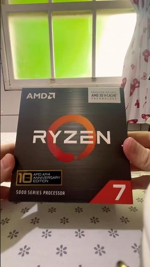 PRIMEIRO UNBOXING DO RYZEN 7 5800X3D ANNIVERSARY EDITION NO BRASIL? 🇧🇷🔥