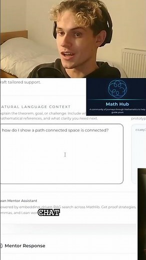Free lean 4 tool that understands how natural language proofs interact with Mathlib!