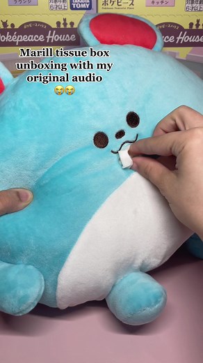 Emotional Marill Tissue Box Unboxing