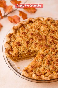 This Apple Pie Crumble is warm, buttery, and packed with cinnamon-spiced apples topped with a golden brown crumble. The perfect cozy dessert for fall, Thanksgiving, or any time you’re craving a homemade classic!  Save this for your next dessert night! | Chef Desires | Facebook
