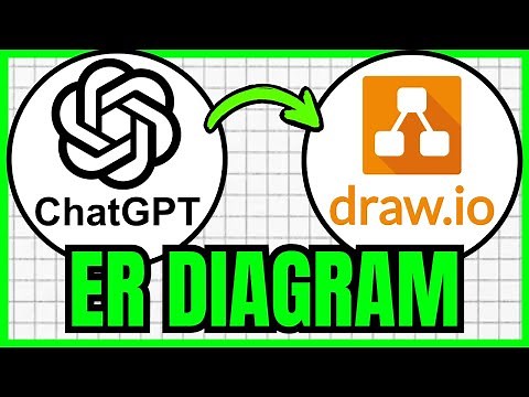 How To DRAW ER DIAGRAM In draw.io Using ChatGPT (QUICK & EASY) 2026