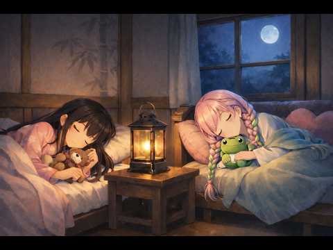 Nezuko & Mitsuri Sleeping 🌙 Relaxing Anime Lullaby for Sleep - Demon Slayer-Inspired Lullaby