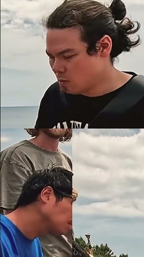 Epic Trumpet Solo with Ocean Views: Music Meets Nature! #shorts