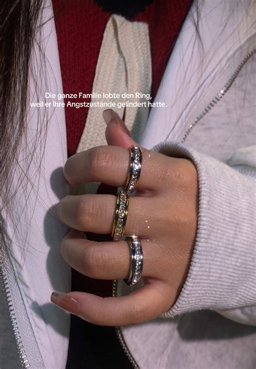Familienliebe: Ring lindert Angstzustände