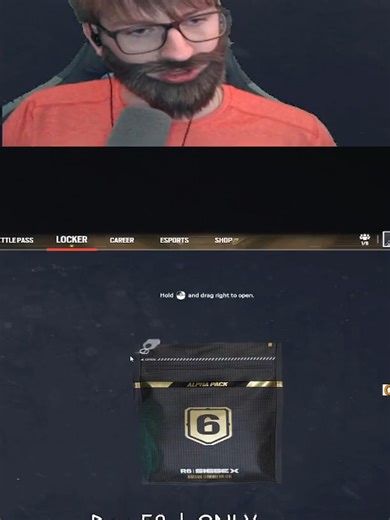 Finally hit the jackpot in R6 packs #r6 #siege #r6clips I finally opened a good alpha pack on Day 58 of ONLY Streaming R6 Until I Hit Champ, if you would like to join me on this journey, feel free to follow/subscribe! Help me get a coach's attention! Hit Like so the algorithm pushes this video to them. We don't stop until I get Champ. Let's see how long this takes! I'll be live everyday at 3:00 PM CST Until it Happens