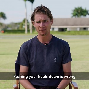 “Heels down” is terrible advice and it hurts your riding 😲 In Karl Cook’s latest Masterclass, you'll un-learn everything you’ve ever been taught about what makes a “good” riding position, and you’ll re-learn how to create an effective, strong, stable, and efficient position in the saddle that adapts to you and your horse’s specific needs. After his junior career ended and things started to fall apart, Karl Cook had to completely break down and rebuild his way of thinking about position. With he