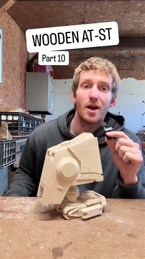 Creating a Foresty Endor Base for Woodworking