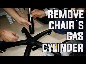 How to Remove or Replace an Office Chairs Gas Cylinder