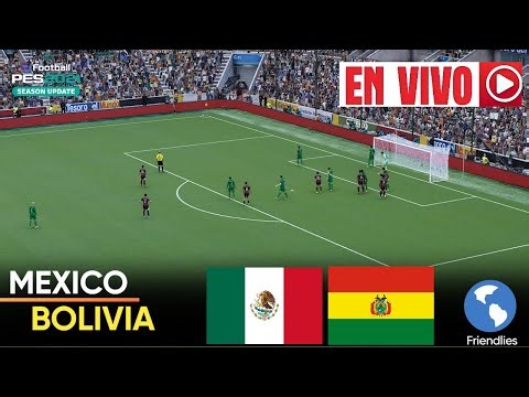 🔴 EN VIVO: México vs Bolivia |: Amistosos Internacionales |: Simulación de Transmisión del PES
