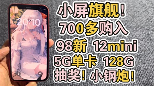 【垃圾佬】花700多入手一个全原装而且还有气密的12mini，全网最便宜的小屏旗舰手机！