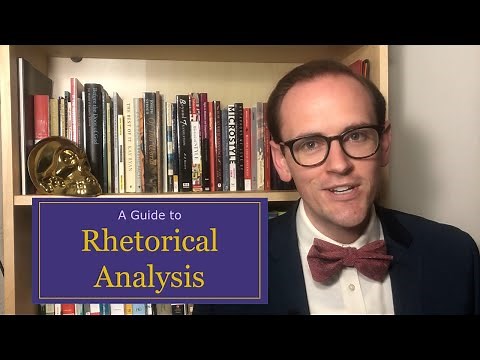 How Do You Do Rhetorical Analysis? A guide for writing better papers