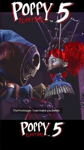 Prototype 1006 Poppy Playtime Chapter 5 - Face Reveal Prototype Jester