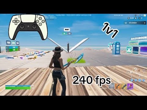 1v1😀240 FPS controller gameplay