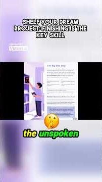 Shelf Your Dream Project Finishing Is The Key Skill