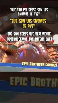 QUE SON LOS GNOMOS DE PVZ #danisniv #pvz #gnomos #plantasvszombies #shorts